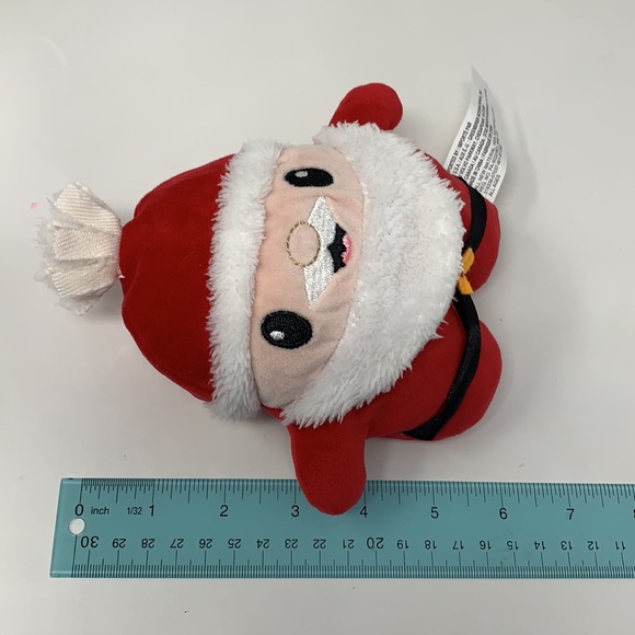6” Santa Claus stuffed doll holiday decoration - Picture 5 of 11